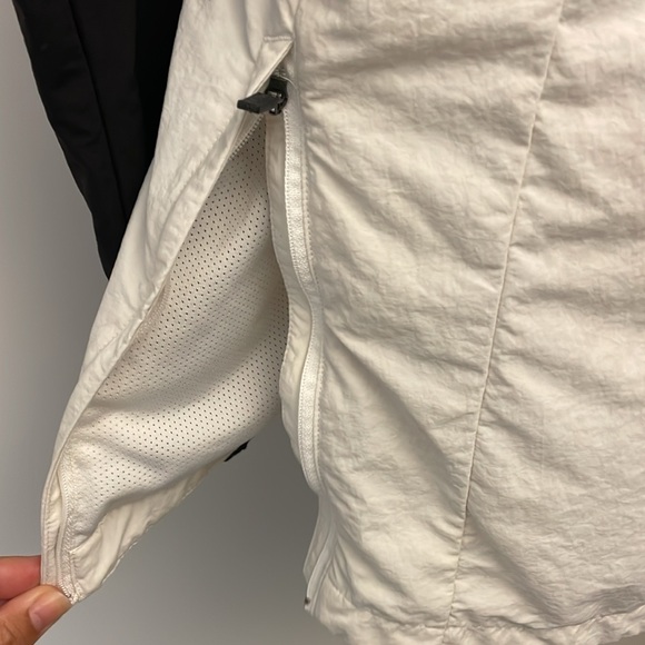 Vintage Jordan windbreaker hoody pullover black white Medium - Picture 8 of 13